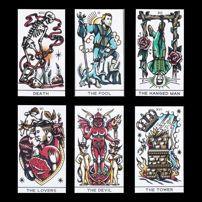 Tattoo Tarot: Ink & Intuition Card Set - Paxton Gate