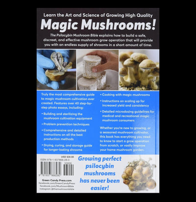 The Psilocybin Mushroom Bible: The Definitive Guide to Growing and Using Magic Mushrooms-Books-Ingram Book Company-PaxtonGate