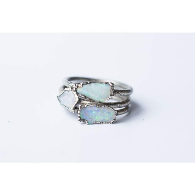 Tiny Raw Opal Ring - Paxton Gate