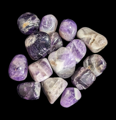 Tumbled Amethyst Stone-Minerals-Quasar Gems-PaxtonGate