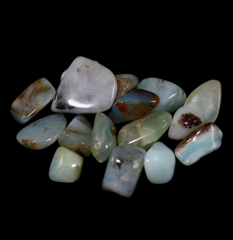 Tumbled Blue Opal Stone - Paxton Gate