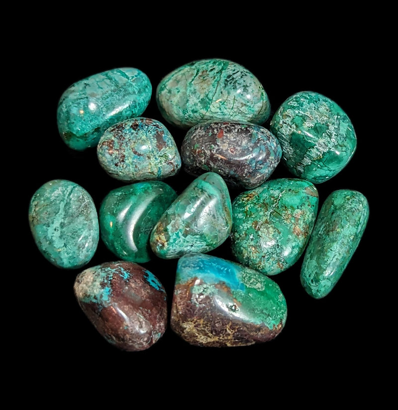 Tumbled Chrysocolla Stone-Minerals-Hidden Gem Gallery-PaxtonGate