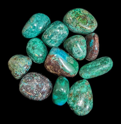 Tumbled Chrysocolla Stone-Minerals-Hidden Gem Gallery-PaxtonGate