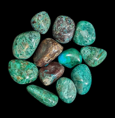 Tumbled Chrysocolla Stone-Minerals-Hidden Gem Gallery-PaxtonGate