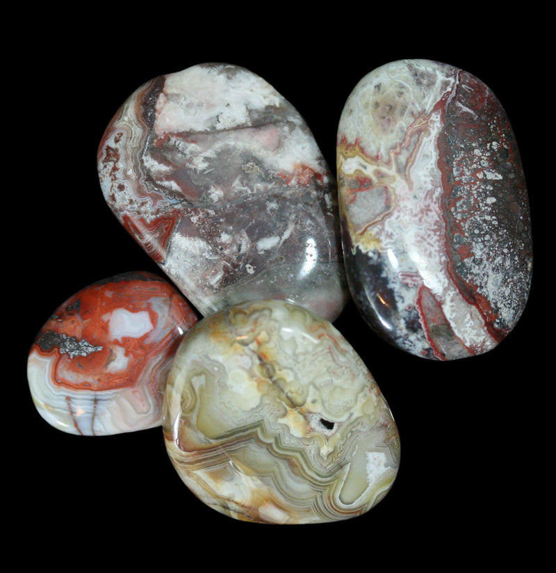 Tumbled Crazy Lace Agate Stone - Paxton Gate