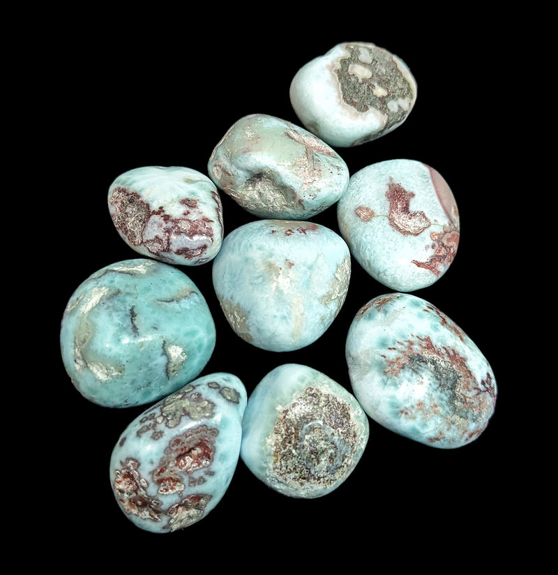 Tumbled Larimar Stone - Paxton Gate