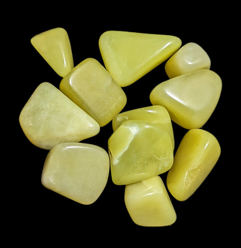 Tumbled Lemon Jasper Stone-Minerals-Quasar Gems-PaxtonGate