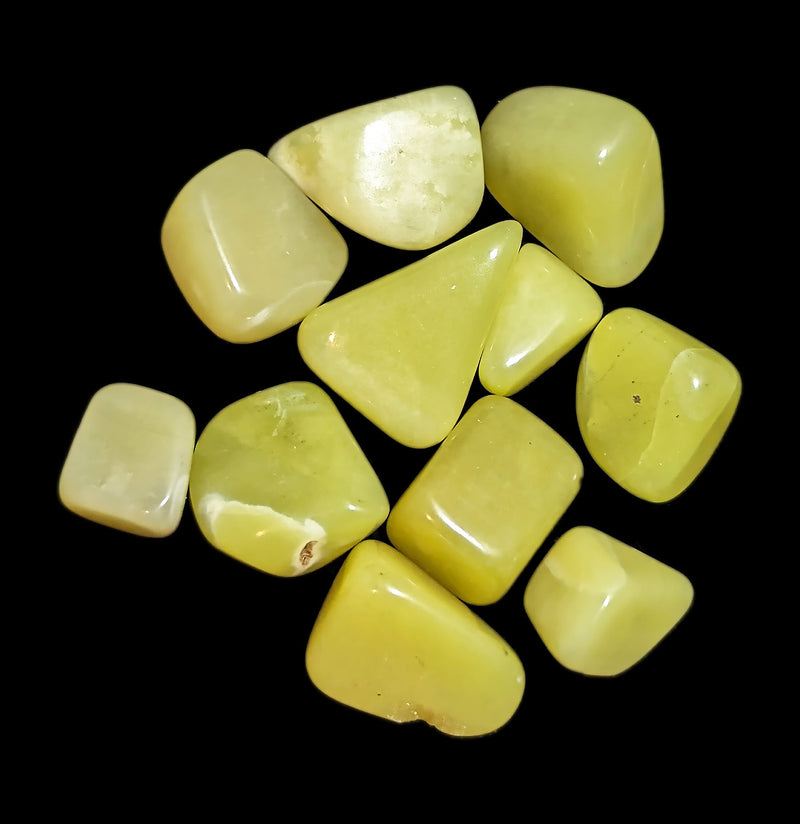 Tumbled Lemon Jasper Stone-Minerals-Quasar Gems-PaxtonGate