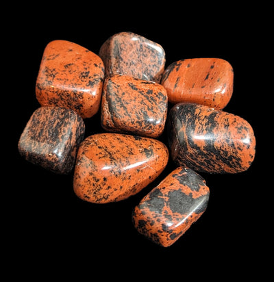 Tumbled Mahogany Obsidian Stone-Minerals-Quasar Gems-PaxtonGate