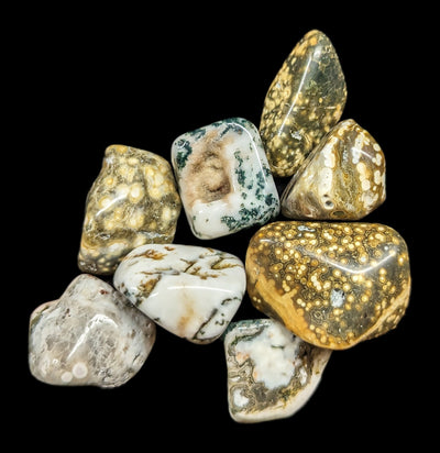 Tumbled Ocean Jasper Stone-Minerals-Enter the Earth-PaxtonGate