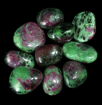 Tumbled Ruby and Zoisite-Minerals-Hidden Gem Gallery-PaxtonGate