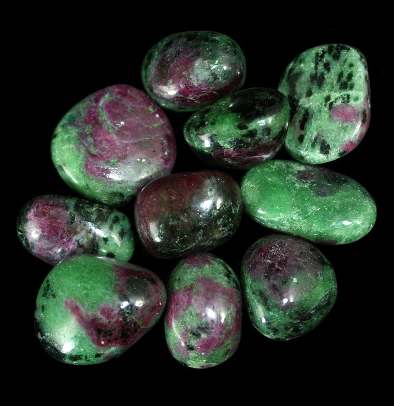 Tumbled Ruby and Zoisite-Minerals-Hidden Gem Gallery-PaxtonGate