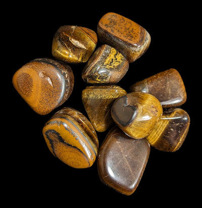 Tumbled Tiger's Eye Stone-Minerals-Quasar Gems-PaxtonGate