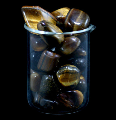 Tumbled Tiger's Eye Stone-Minerals-Quasar Gems-PaxtonGate