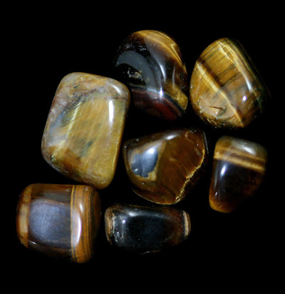 Tumbled Tiger's Eye Stone-Minerals-Quasar Gems-PaxtonGate