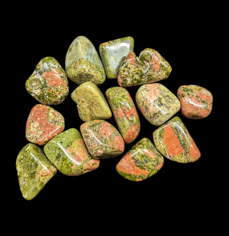 Tumbled Unakite Stone-Minerals-Peru Minerals-PaxtonGate