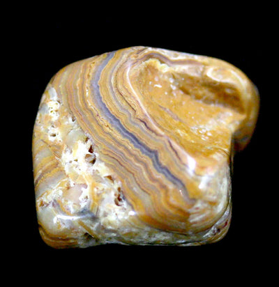 Tumbled Yellow Crazy Lace Agate - Paxton Gate