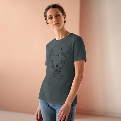 Women's Bobcat Skull Premium Tee - Paxton Gate