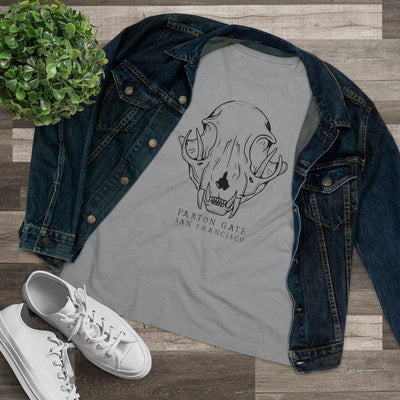 Women's Bobcat Skull Premium Tee - Paxton Gate