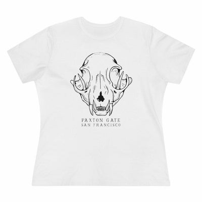 Women's Bobcat Skull Premium Tee - Paxton Gate